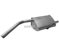 ASMET Silencieux Arrière Silencieux Compatible Pour Alfa Romeo 156 29.005