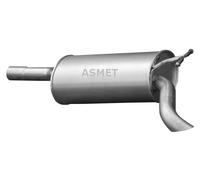 ASMET Silencieux Arrière Silencieux Pour Mercedes-Benz E-Class 01.030