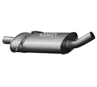 ASMET Silencieux Intermédiaire Silencieux Pour Mercedes-Benz A-Class W169