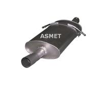 ASMET Silencieux Intermédiaire Silencieux Pour Mercedes-Benz B-Class W245