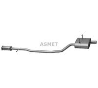 ASMET Silencieux Intermédiaire Silencieux Pour MINI Mini Cabriolet R52 R50 R53