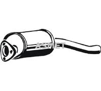 ASMET Silencieux Préalable Pour Audi 80 89 89Q 8A B3 1.8 1.6 TD Coupé 8B 2.0