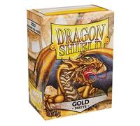 Asmodee 100 Dragon Shield Matte - Gold
