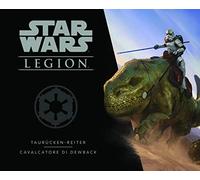 Asmodee - 10238 - Star Wars : Legion Chevaux de Dewback Extension Jeu de Table avec Superbes Miniatures
