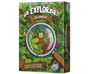 Asmodee | À Explorer la Jungle | Jeu de société Rapide pour familles et Enfants | à partir de 6 Ans | 2 à 4 Joueurs | 20 Minutes par Partie | Espagnol