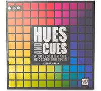 The OP Usaopoly | Jeu de société Hues and Cues en Anglais pour Toute la Famille | Jeu de fête pour 3 à 10 Joueurs | À Jouer avec des Amis et en Famille | Devinez la Couleur pour Gagner Le Jeu