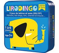 AC-Déco Jeu d'éveil Lirodingo GS-CP - 54 cartes - 5 à 6 ans