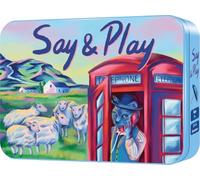 Asmodee - Aritma - Say et Play - Jeu éducatif - Apprentissage Anglais Oral - Prononciation Enfants et Adultes - dès 7 Ans - 2 à 4 Joueurs - 10 à 15 Min - avec QR Code Audio