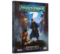 Asmodee Arkham Horror The Roleplaying Game Kingsport Mysteries Adventure Book - 3 scénarios de campagne, 2 cartes d'affiche double face, RPG immersif, à partir de 14 ans, 2 à 6 joueurs, 1 heure de