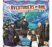 Asmodee - Jeu - Les Aventuriers du Rail : Aurores Boréales - 2-5 joueurs, Dès 8 ans
