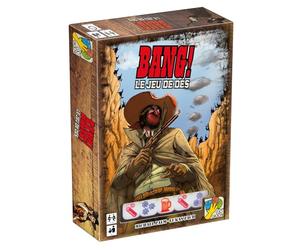 Asmodee - Bang ! Le Jeu de Dés - Jeu de Société Far West | Pour Enfants dès 8 Ans - Jeu de Stratégie et de Bluff - Rôles Cachés - 3 À 8 Joueurs - 15 Min - Version FR - DV Games