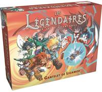 Asmodee Black Book Editions Les Légendaires Le Jeu d'aventures : Le Gantelet de Ligamor - Jeux de société - Jeu de rôle à partir de 7 Ans - 3 à 6 Joueurs - Version française