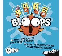 Asmodee |Bloops | Jeu de Cartes Tactique Familial |mémoire et stratégie | 2 à 5 Joueurs | dès 8 Ans | Version bilingue Francaise et néerlandaise