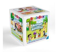 Asmodee Brainbox Animaux domestiques, Jeu de Table pour Enfants, âge 6 Ans, 1 à 16 Joueurs, édition en Italien