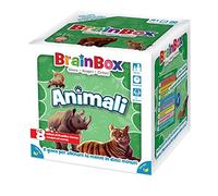 Asmodee - BrainBox: Animaux, Jeu pour Apprendre et Former l'esprit, 1+ Joueurs, 8+ Ans, Ed. en Italien