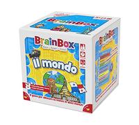 Asmodee - BrainBox: Le Monde - Jeu pour Apprendre et Former l'esprit, 1+ Joueurs, 8+ Ans, Edition en Italien