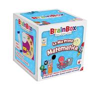 Asmodee - BrainBox: Ma Première Mathématiques - Jeu pour Apprendre et Former l'esprit, 1+ Joueurs, 4+ Ans, Edition en Italien