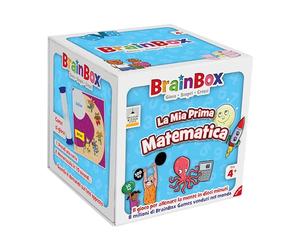Asmodee - BrainBox: Ma Première Mathématiques - Jeu pour Apprendre et Former l'esprit, 1+ Joueurs, 4+ Ans, Edition en Italien