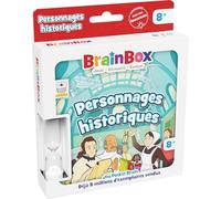 Asmodee - Jeu de cartes BrainBox Pocket : Personnages Historiques - 8+ - Version française