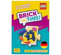 Asmodee Brick Like This! - Jeu officiel Lego - Jeu de construction rapide et amusant pour les familles, les enfants, les adolescents et les adultes - 15 minutes - Pour 2 à 8 joueurs à partir de 7 ans