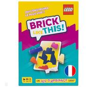Asmodee - BRICK LIKE THIS ! Le jeu officiel LEGO - Jeu de construction rapide et amusant pour toute la famille : enfants, ados et adultes - 15 mins, 2 à 8 joueurs, à partir de 7 ans, version française