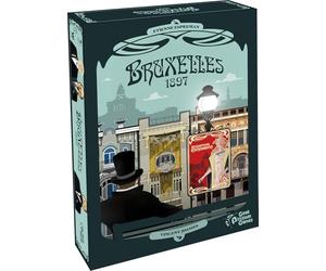 Asmodee - Bruxelles 1897 - G ttitude Games - Jeu de Cartes stratégique - Art Nouveau - Version compacte de Bruxelles 1893-10+ - 2 à 4 Joueurs - 45 Min - Version Française