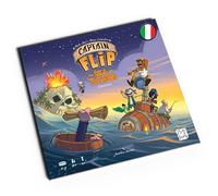 Asmodee - Captain Flip : ISLA Bomba - Extension du Jeu de Base - Salpa à la Recherche d'Isla Bomba - Jeu de société stratégique pour Famille et Amis - 2 à 5 Joueurs - 8 Ans et + - Édition en Italien