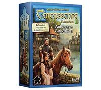 Asmodee - Carcassonne : Extension 1 AUBERGES & CATHÉDRALES - Complétez Votre Jeu de Société Favori - 2 à 6 Joueurs dès 7 Ans - Parties de 40 Min - Version Française - Z-Man Games
