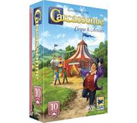 Asmodee – Carcassonne Extension 10 : Cirque & Artistes – Jeu – 7+ ans – 2-6 joueurs – VF