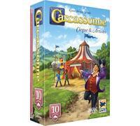 Asmodee - Carcassonne - Extension 10: Cirque & Artistes - Hans im Glück - Jeu de société de stratégie - Dès 7 Ans - 2 à 6 Joueurs - 55 Min - Version Française