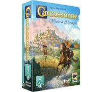Asmodee - Carcassonne - Extension Maires & Messagers - Hans im Glück - Jeu de société de stratégie - Adultes et Enfants dès 7 Ans - 2 à 6 Joueurs - 45 Min - Version Française
