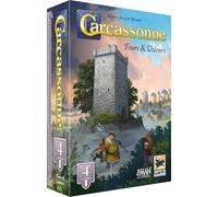 Asmodee - Carcassonne - Extension : Tours & Voleurs - Hans im Glück - Jeu de société de stratégie - Dès 7 Ans - 2 à 6 Joueurs - 55 Min - Version Française