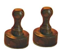 Asmodee Carrom Art | Le Shuffle Puck ou Air Hockey Mango - Set 2 frappeurs | Accessoire | À partir de 6 Ans | 2 Joueurs | 10 Minutes