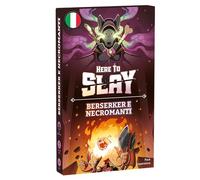 Asmodee Cartes à jouer « Here to Slay » : Berserker et Necromanti | Jeu de société d'extension Thème compétitif Animaux et monstres - 2 à 6 joueurs - 10 ans et plus - 30 à 60 minutes - Édition