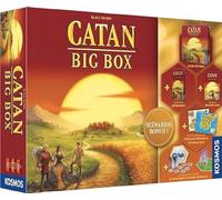 Asmodee - CATAN : BIG Box - Jeu de Société Iconique pour Adultes et Enfants dès 10 Ans - Coffret Stratégique avec Extensions et Jeu de Plateau - 3 à 6 Joueurs - Version Française - Kosmos