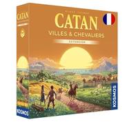 Asmodee - Catan - Extension : Villes et Chevaliers - Kosmos - Jeux de société - Jeu de stratégie - Famille/initié - Dès 12 Ans - 3 à 4 Joueurs - 120 Min - Version Française