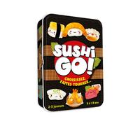 Asmodee CGSUS01 - Jeu de Société Multijoueur Sushi Go - 2 à 5 Joueurs - Durée 15min - Âge Recommandé 8+ - Langue Française - Poids 342g