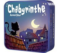 Asmodee - Chabyrinthe - Ancienne Edition - Jeu de Société Familial pour Enfants dès 6 Ans - Jeu de Cartes - Réflexion & Tactique - Trouvez la Sortie du Labyrinthe - 1 à 4 Joueurs - 30 Min