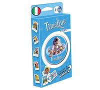 Asmodee - Chronologie des événements historiques, blister écologique, jeu de cartes, éducatif, format de poche, édition italienne, 8 à 99 ans, 8304