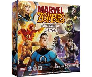 Asmodee - Cmon - Marvel Zombies Extension : Fantastic 4 Assiégés