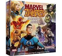Asmodee - Cmon - Marvel Zombies Extension : Fantastic 4 Assiégés - Un Jeu Zombicide - Jeux de Société - Jeux de Figurines - Jeux Coopératif pour Adultes et Enfants dès 14 Ans - Version française