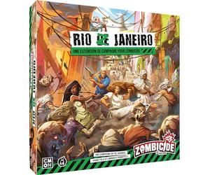 Asmodee - Cmon - ZOMBICIDE Extension : Rio Z Janeiro - Jeu de Société | Jeu de Plateau - Jeu de Figurines - pour Adultes et Enfants dès 14 Ans - 1 à 6 Joueurs - Version Française