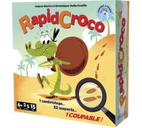 Asmodee Cocktail Games RapidCroco - Jeux de société - Jeux de Cartes - Jeux d'observation et de rapidité - Jeux Famille et Enfants à partir de 6 Ans - 2 à 5 Joueurs - Version française