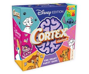 Asmodee - CORTEX CHALLENGE - Edition Disney - Jeux de société - Jeux de cartes - Jeu de mémoire et d'observation - Jeu famille à partir de 6 ans - 2 à 6 joueurs - En Français - Zygomatic