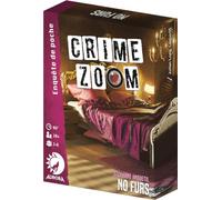 Asmodee - Crime Zoom : No Furs - Jeu de Société d'Enquête pour Adultes & Enfants dès 16 Ans - Jeu de Scène de Crime - pour 1 à 6 Détectives - Format Voyage - 1h - Version Française - Aurora
