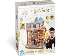 Asmodée Puzzle 3D Harry Potter Boutique Weasley – 62 pièces – dès 8 ans – Papier prédécoupé