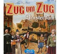 Asmodee | Days of Wonder | Ticket to Ride - Amsterdam | Jeu Familial | Jeu de société | 2 à 4 Joueurs | À partir de 8 Ans | 15 Minutes et Plus | Allemand