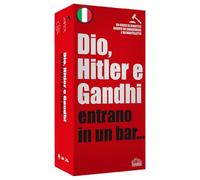 Asmodee - Dieu, et Gandhi entrent dans Un Bar, Jeu de Table, Jeu de fête, Jeu de Cartes, 14+ Ans, 3+ Joueurs, 45 Min, édition en Italien