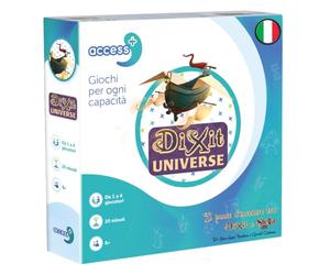 Asmodee: Dixit Universe Access+ Jeu de société Qui stimule Les Fonctions cognitives, 1-4 Joueurs, 8+ Ans, édition en Italien