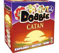 Asmodee Dobble Catan Jeu de cartes familial à partir de 8 ans 2 à 6 joueurs Temps de jeu de 15 minutes